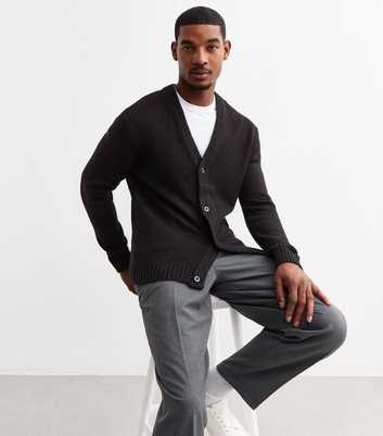 Only & Sons Black Slim Cardigan