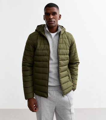 New look mens parka best sale