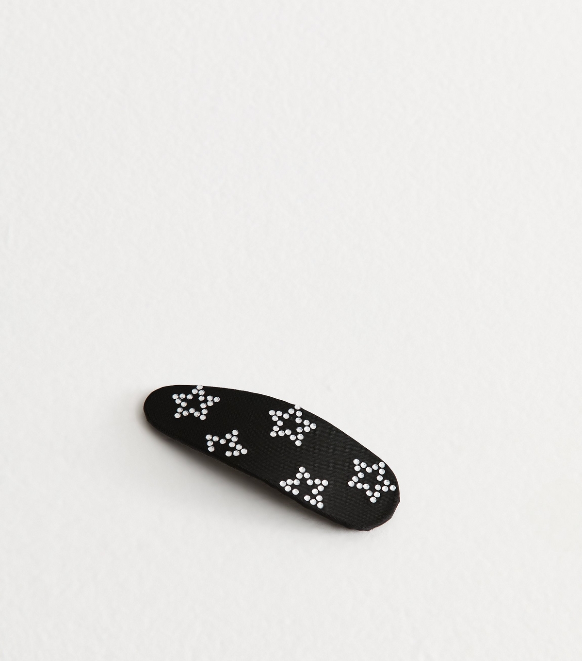 Black Star Embellished Hair Slide New Look