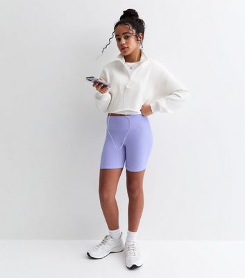 Lilac cycling shorts online