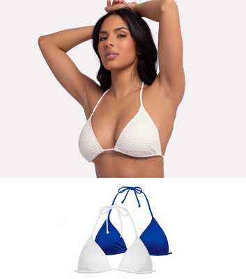 Dorina Pack Of 2 Halterneck Triangle Bikini Tops