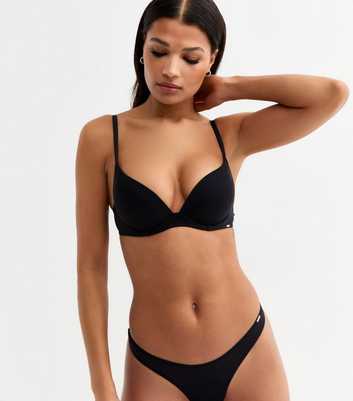 Dorina Black Plunge Bra