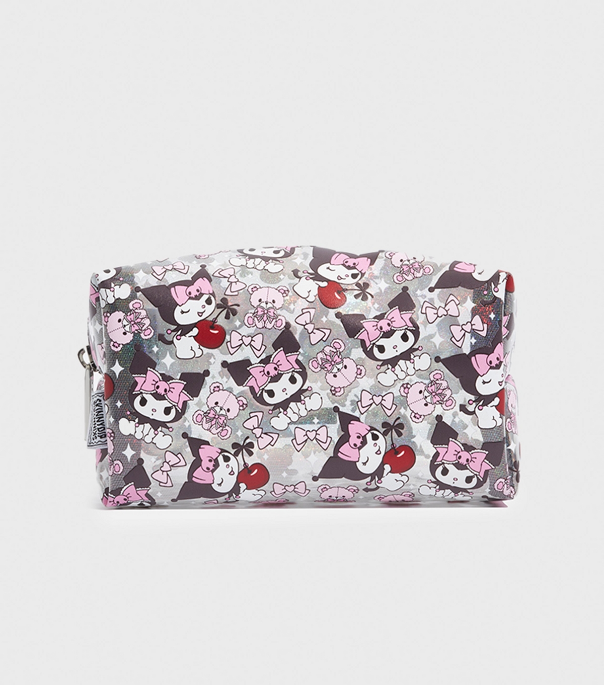 Iridescent Kuromi Bow Makeup Bag Skinnydip New Look