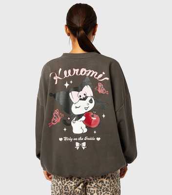 Skinnydip Brown Hello Kitty Cherry Jersey Sweatshirt