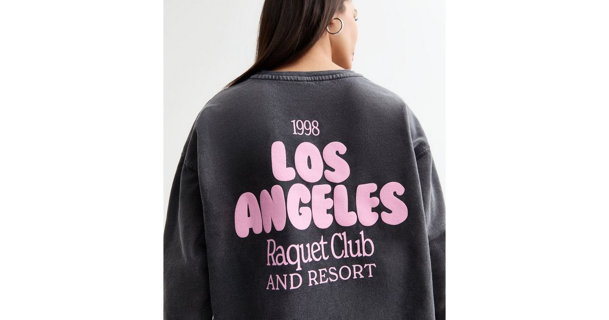 los angeles sweatshirt slogan sweatshirts uk