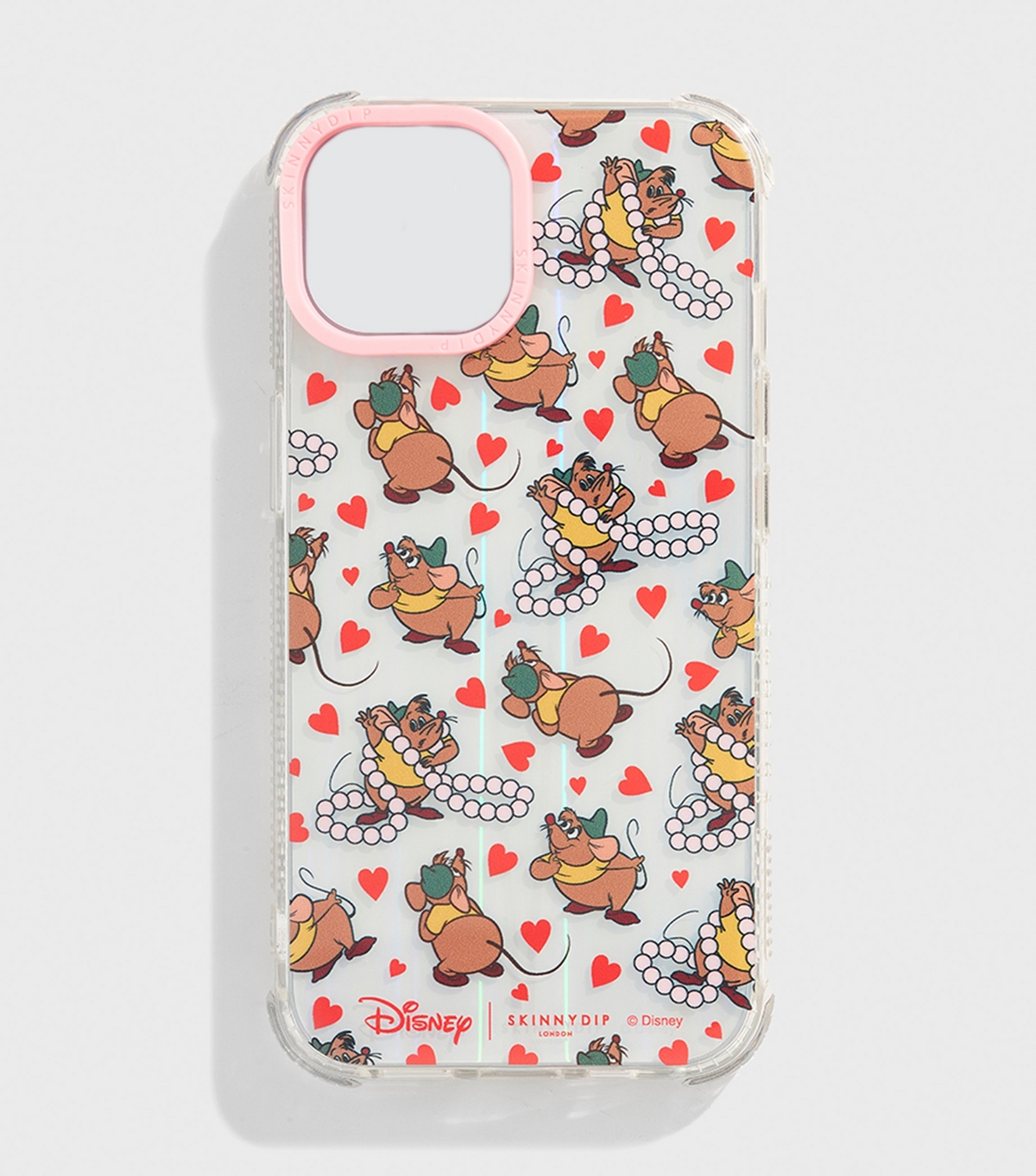 Disney Gus Heart Print iPhone Case Skinnydip New Look