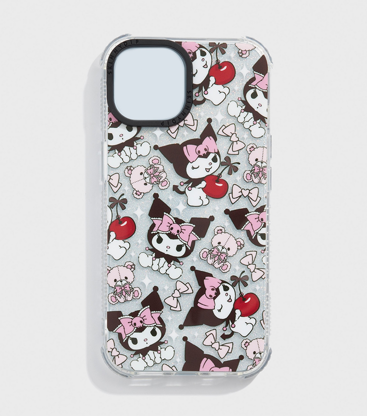 Kuromi Iridescent Bow Iphone Case Skinnydip New Look