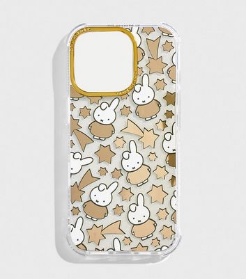 【SKINNYDIP】Miffy Gold Celestial Case Skinnydip Gold Miffy Celestial iPhone Case | New Look