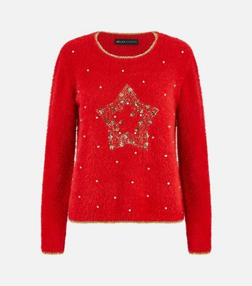 Christmas star jumper sales