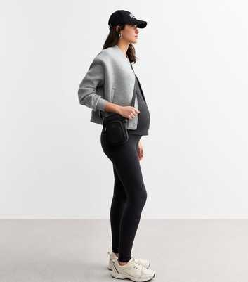 Maternity Black Contoured Leggings