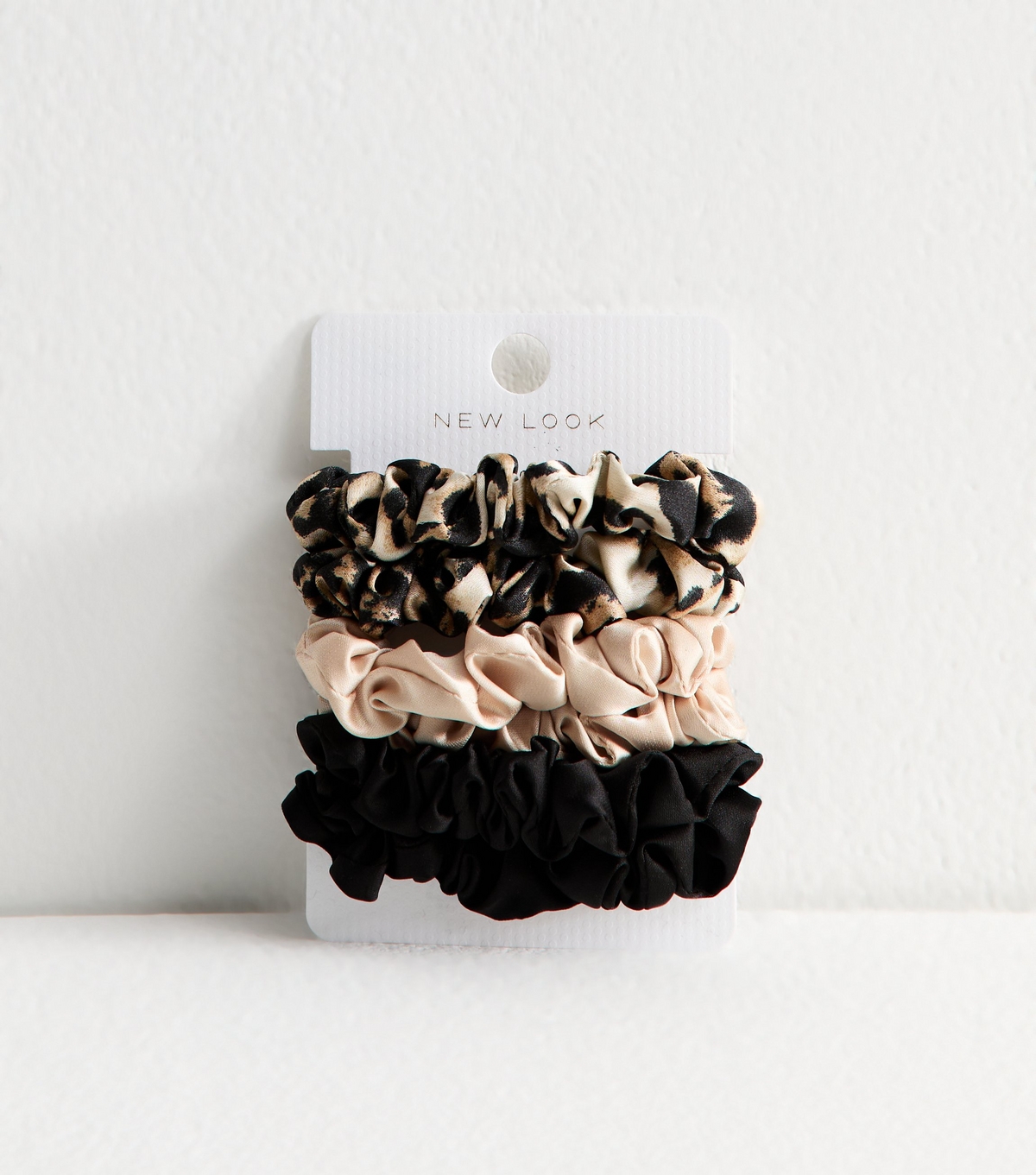 Pack Of 6 Multicoloured Scrunchies New Look