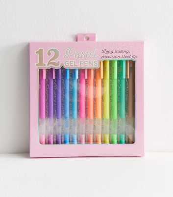 12 Pack Multicolour Mini Highlighter Pens