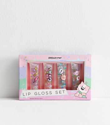 4 Pack Multicolour Lip Gloss Set