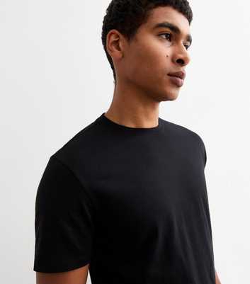 Black Regular Cotton T-Shirt