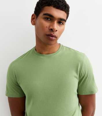 Green Regular Cotton T-Shirt