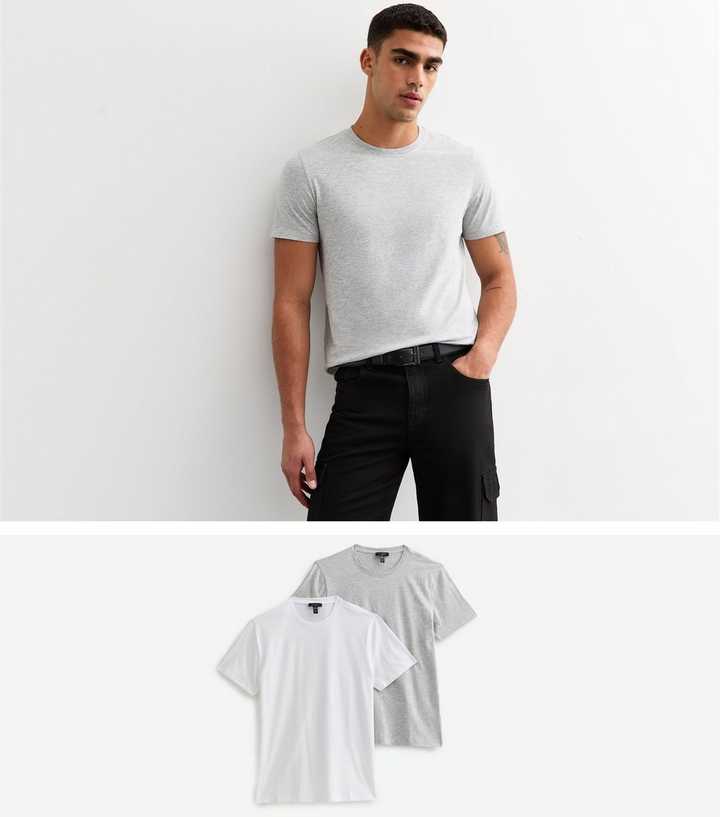 2 Pack of Multicoloured Cotton T-Shirts