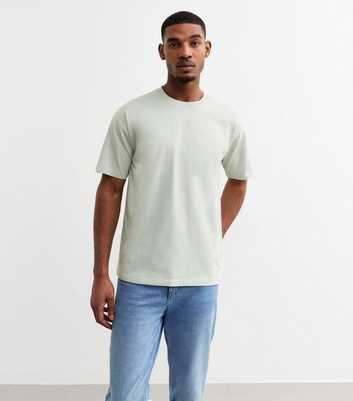 Mint Green Oversized Jersey T-Shirt