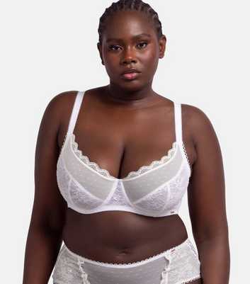 Dorina White Lace Underwire Bra