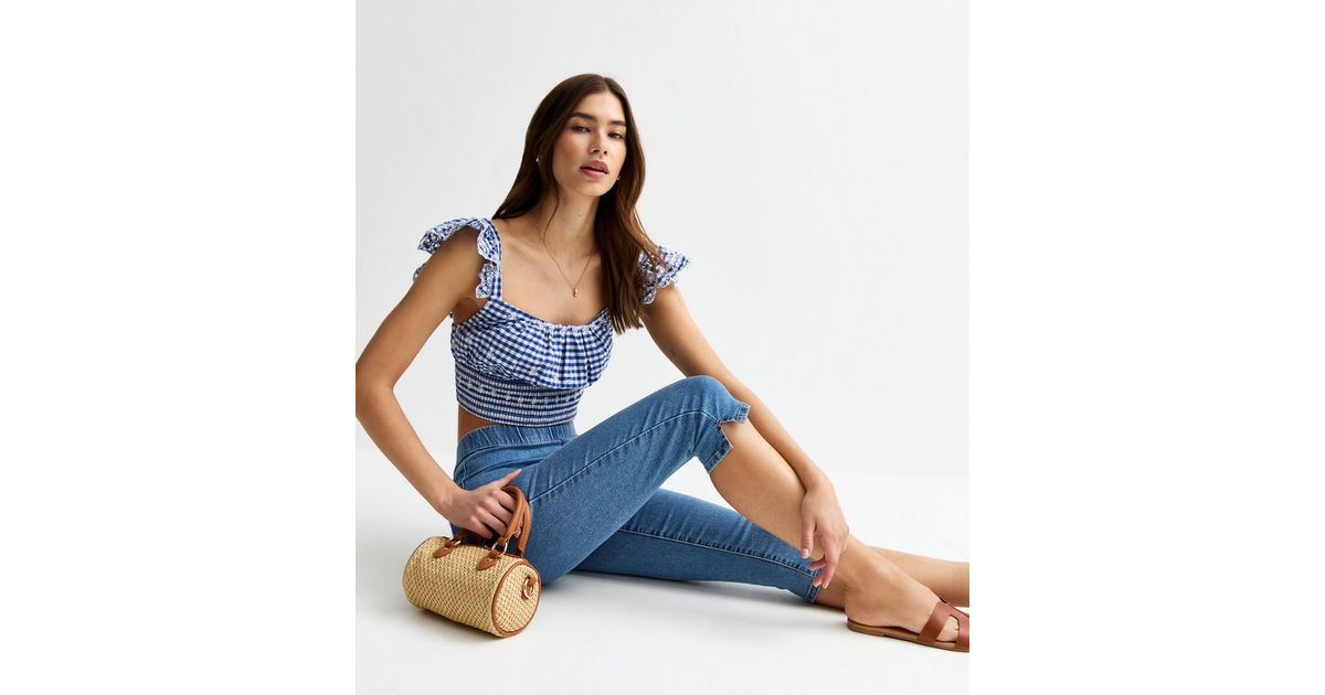 Jean Capri Rewind Taille 15 - Bleu Délavé - Occasion Très Bon état