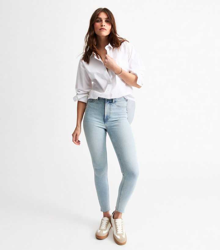 Light Blue Hallie Skinny Jeans
