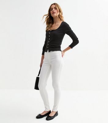 White Lift \u0026 Shape Emilee Jeggings | New Look