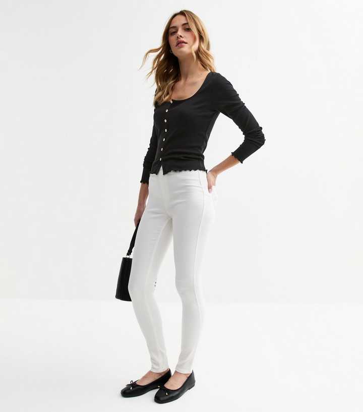 White Lift & Shape Emilee Jeggings
