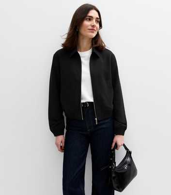 Black Bomber Jacket