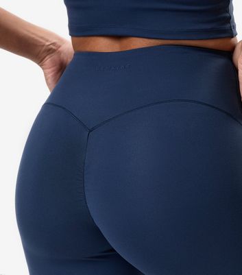 Gym King Navy Leggings New Look