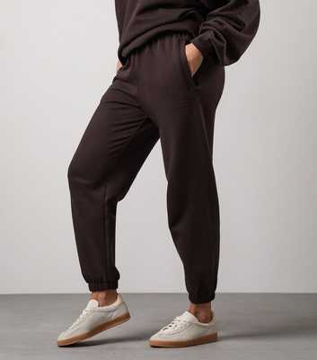 Gym King Dark Brown Compose Relaxed Fit Joggers