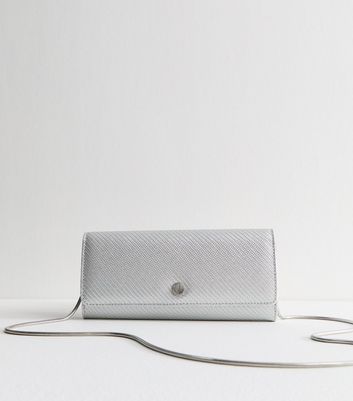 ★TOUT Y EST★ Mink Clutch BAG-001 Mink Leather-Look Multi Pocket Clutch Bag | New Look