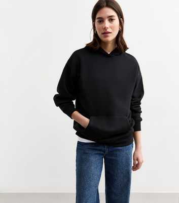 Black Pullover Hoodie 