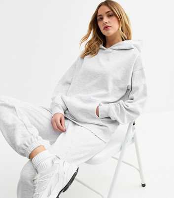 Light Grey Pullover Hoodie 