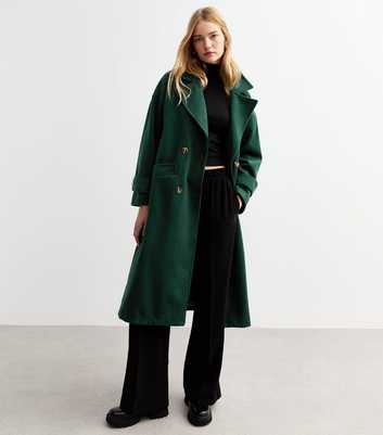 Gini London Green Long Coat