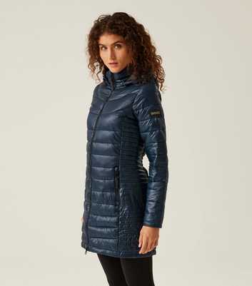 Regatta Navy Tiered Shell Jacket