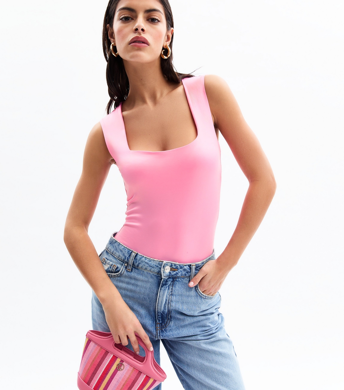Women's Square Neck Bodysuit New Look