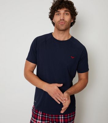 Men's Threadbare Everest Check Pyjama Set New Look