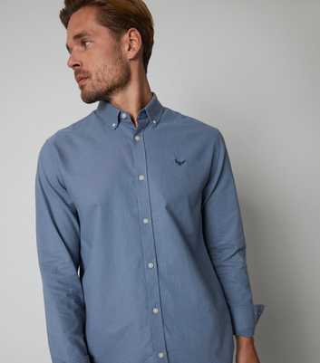 Threadbare Blue Beacon Long Sleeved Shirt