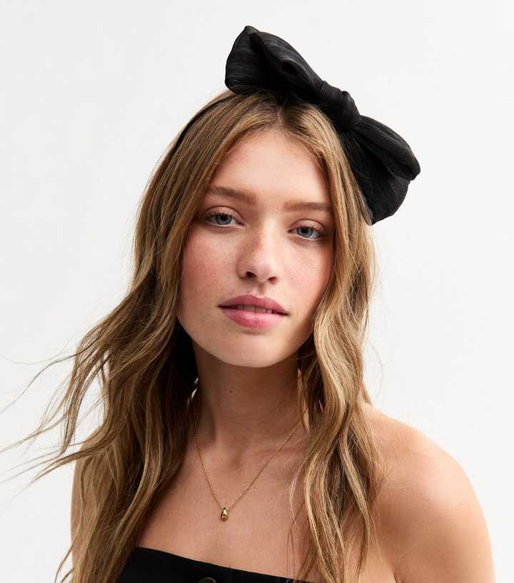Black Headband Styles Big Headband Trend Black Wide Jersey