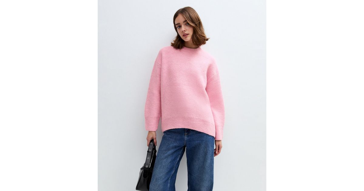 Cross Over Jumper - Pink