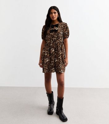 Black Tights Black Dress With Leopard Shoes Leopard Print Tights