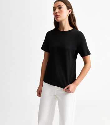 Premium Black Heavyweight Cotton T-Shirt