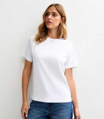 Premium White Heavyweight Cotton T-Shirt