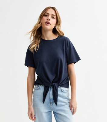 Tie Front T-Shirt
