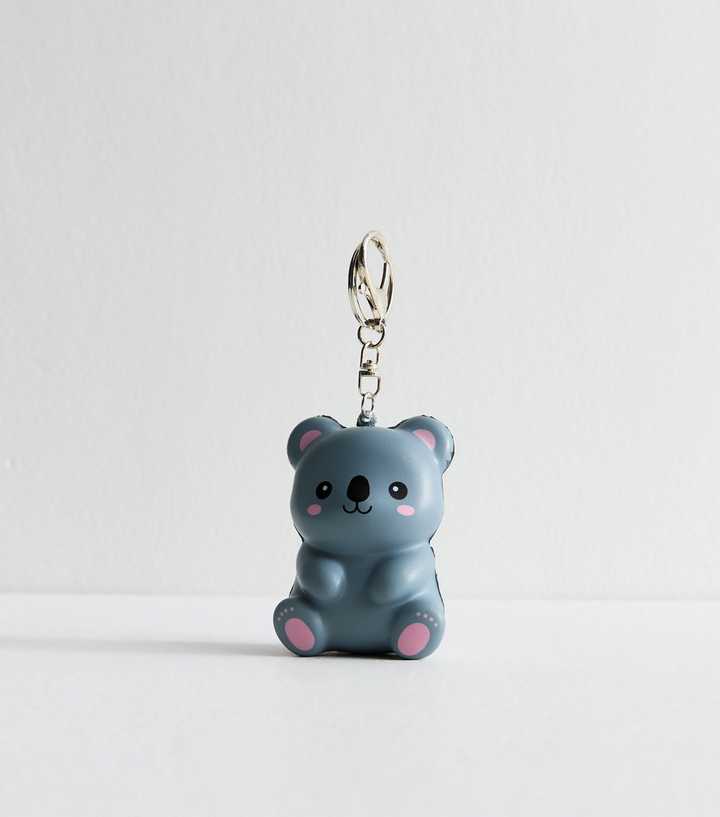 Grey Koala Keyring