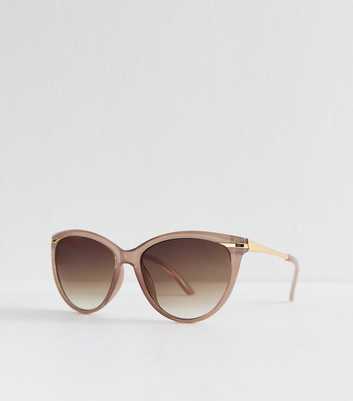 Mink Cat Eye Frame Sunglasses