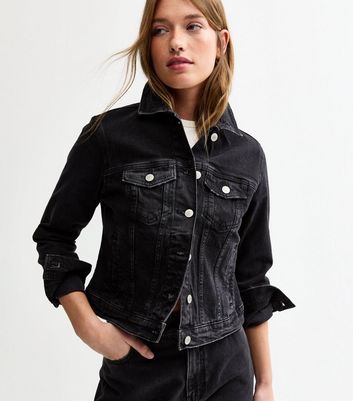Zara Black Denim Zara Jeans Jacket Women's Western Wear Jean
