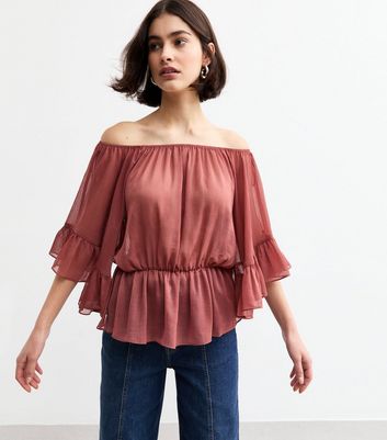 burgundy chiffon blouse