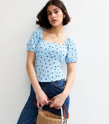売れ筋商品|||ルビーロード カットソー トップス レディース Plus Size Floral Embroidered Tencel Top Medium Blue BT6632Tv1.jpg?v=1711659733