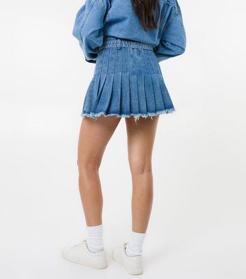 【XEXYMIX GOLF】 Denim-like back pleated skirt /追跡付 XEXYMIX GOLF】Denim-like Back Pleats Skirt