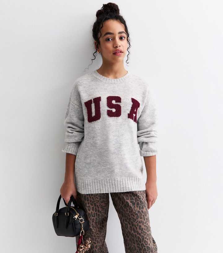Grey New Look Jumpers Girls Grey New Look Ladies Jumpers Sale